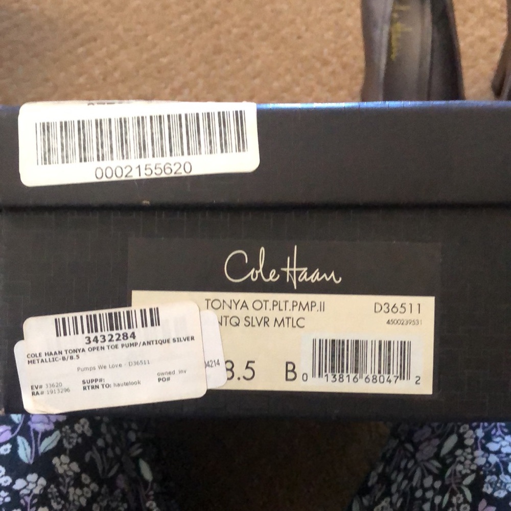 Cole Haan Womens Open Toe Pump - Picture 6 of 7